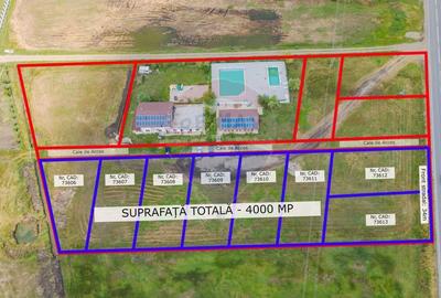 Teren Intravilan de Vanzare 4,000mp Deschidere la DN24 intrare Vaslui - 1