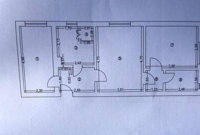 Apartament cu 3 camere semidecomandat în Pelican