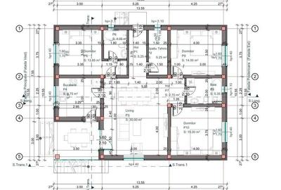 Casă cu 4 camere cu Teren 560 Mp în Cristian - 3