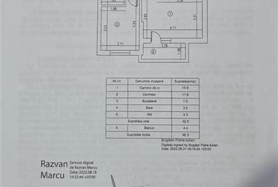 Apartament cu 2 camere decomandat în Chiajna - 9