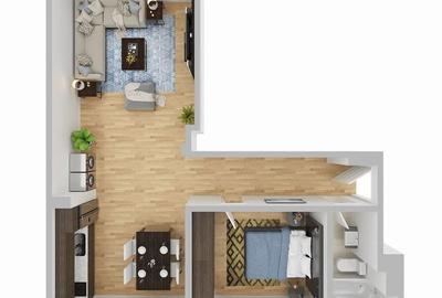 Apartament cu 2 camere în Central - 18
