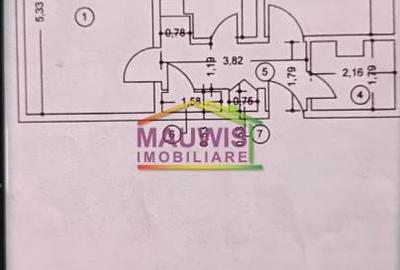 8 min Metrou Iancului 2 camere Cf.1 decomandat etaj intermediar bloc 1979 - 1