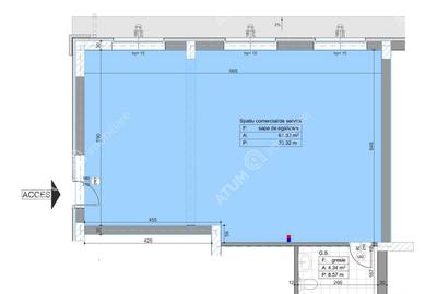 Spatiu comercial cu 2 locuri de parcare zona Pictor Brana di Spatiu comercial cu 2 locuri de parcare zona Pictor Brana di - 3