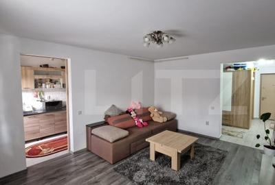 Apartament cu 2 camere semidecomandat, mobilat în Rulmentul