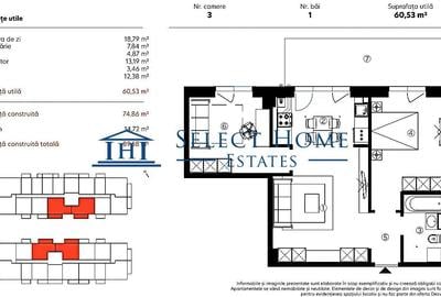 Apartamente 3 Camere| Gata de mutare | RATE Dezvoltator | Metrou Republica - 18