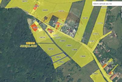 Teren de vanzare zona Wevern, Medias 1.222 mp langa padure - 2