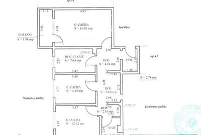 Apartament 3 camere zona Casa de Cultura - 7