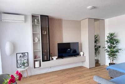 Apartament cu terasă 100mp in Trio Bridge View,parcare inclusă ,totul nou - 4
