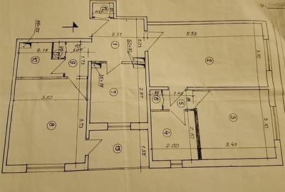 Apartament cu 3 camere semidecomandat în Dristor - 5