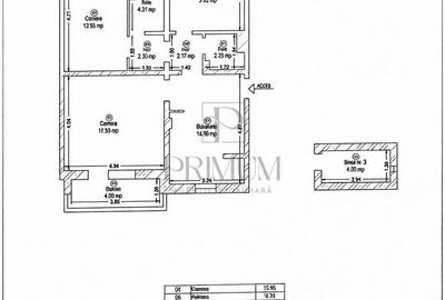 Apartament cu 3 camere decomandat, mobilat în Simion Bărnuțiu
