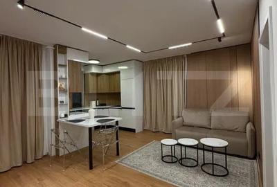 Apartament cu 2 camere semidecomandat, mobilat în Florești