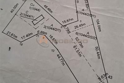 Teren de 1615 mp, în Bucium