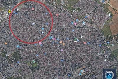 Teren Construcții intravilan de 382 mp, în P-ța Mihai Viteazu - 1