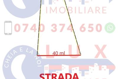 Teren agricol intravilan de 2000 mp, în C5