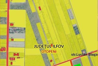 Teren Construcții intravilan de 1000 mp, în Ferme