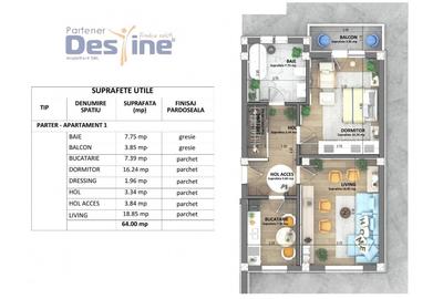 Garsonieră decomandată în Vișani - 7
