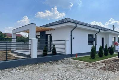Casă individuală cu 4 camere în Domnești