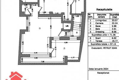 Apartament cu 2 camere în Romană - 5