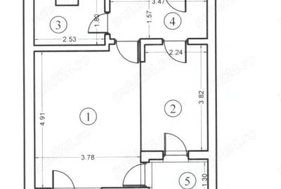 Garsonieră decomandată în Regie - 2