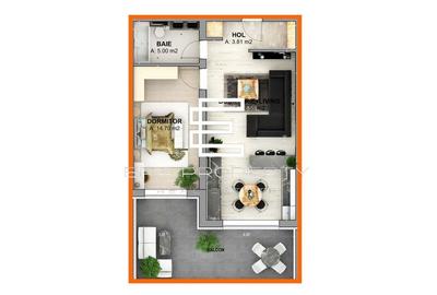 Apartament 2 camere /etaj 1/ terasa 18 mp- zona Aeroport Sibiu Apartament 2 camere /etaj 1/ terasa 18 mp- zona Aeroport Sibiu - 11