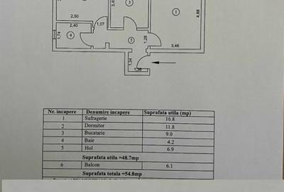 Apartament cu 2 camere decomandat în Obor - 3