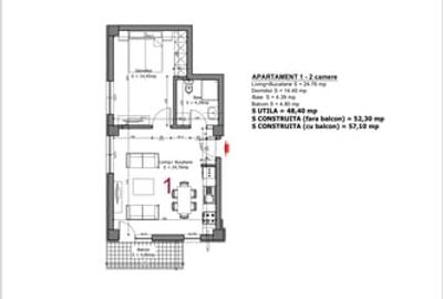 Garsoniera de vanzare -str. Oasului . Direct dezvoltator! Finisaje premium - 11