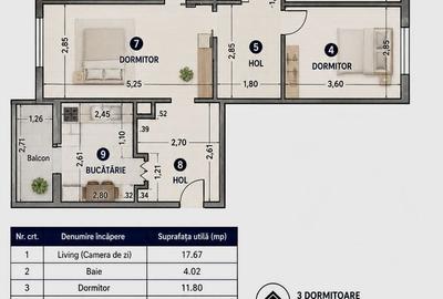 Apartament cu 4 camere în Central - 7