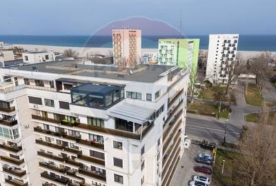 Penthouse de vanzare in Mamaia vedere frontala lac si marea Neagra - 63