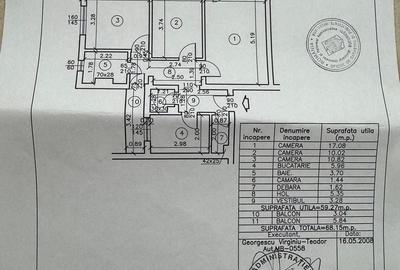 Apartament cu 3 camere decomandat în Drumul Taberei - 11