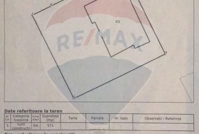 Casă cu 6 camere cu Teren 572 Mp în Tărtășești