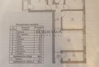 Apartament cu 4 camere semidecomandat, mobilat în Drumul Taberei - 4