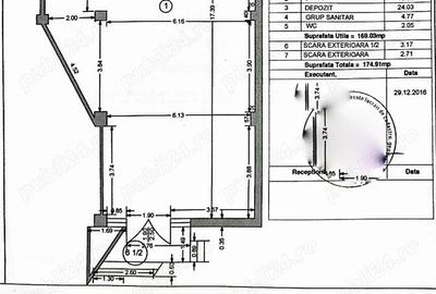 Spațiu comercial, de 175 mp, în Central