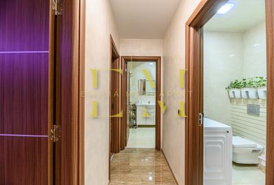 Apartament cu 3 camere decomandat, mobilat în Tractorul - 9