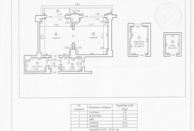 Apartament 2 camere, bloc solid consolidat, etaj 5, zona Universitate - 10