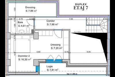 Duplex  / 114mp / etaj 6-7/ vedere panoramică / VertuCampus Universitate Duplex  / 114mp / etaj 6-7/ vedere panoramică / VertuCampus Universitate - 10