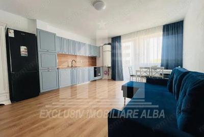Apartament 3 camere, bloc nou, etaj 2, mobilat complet