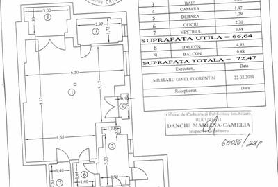 Apartament 2 camere, 67 mp, Piata Romana - 11