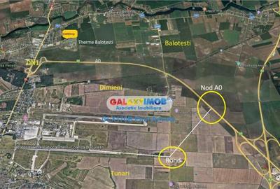 Teren de 13600 mp, în Balotești