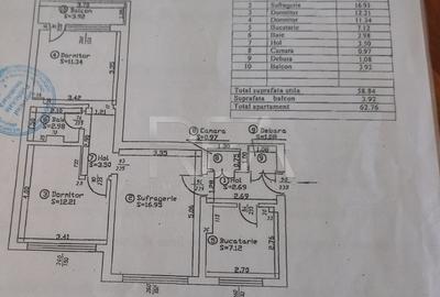 Apartament 3 camere Complet mobilat si utilat 5 Minute de metrou Obor - 26