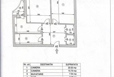 Apartament cu 2 camere decomandat, mobilat în Unirii - 17