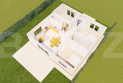 De vanzare casa semifinisata , 92mp, Martinesti - 1