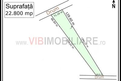 Teren de vanzare - 22800mp  - Parc Industrial km 23 - 9
