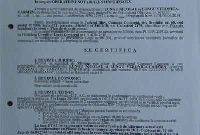 Teren de 644 mp, în Copăceni - 7
