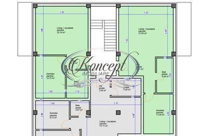 Penthouse pe str. Sub Cetate, TVA si finisaje incluse in pret - 4