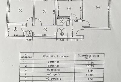 Apartament cu 3 camere decomandat în Central - 5