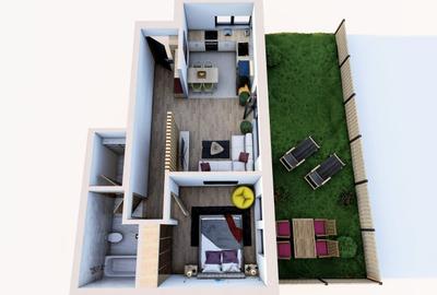 Apartament cu 2 camere decomandat în Mărăști