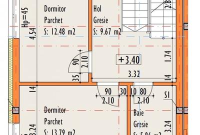 Casa cuplata, 168 mp utili, teren 200 mp – Dambul-Rotund - 6