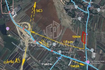 Teren Intravilan- Tureni- Zona Industriala - 8