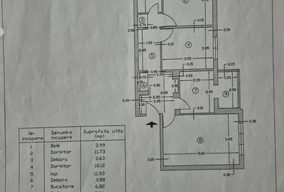 Apartament cu 3 camere decomandat în Central - 12