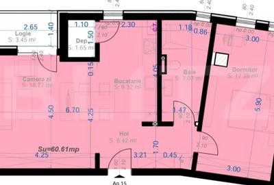Apartament cu 2 camere semidecomandat în Aradului - 1